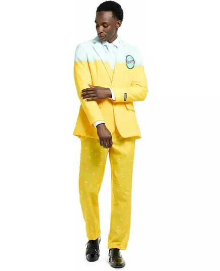 Costume Mr Bière jaune Suitmeisters™ adulte, Taille: Large (EU 52–54), image 4