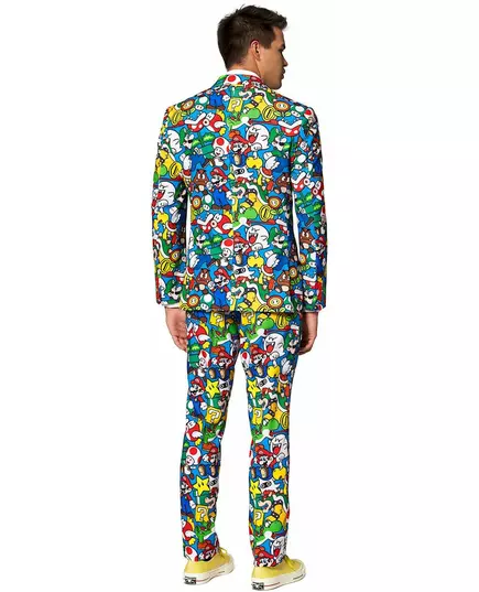 Mr. Super Mario™ Opposuits™ kostuum voor volwassenen, Maat: Medium/Large (EU 52), image 4