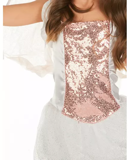 Déguisement ange rose gold fille, Taille: 4–6 ans (110–120 cm), image 4