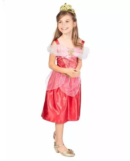 Déguisement Aurore La Belle au bois dormant™ classique fille, Taille: 5–6 ans (109–126 cm), image 4