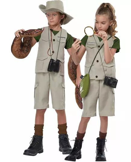 Déguisement aventurier luxe enfant, Taille: 8–10 ans (140 cm), image 4