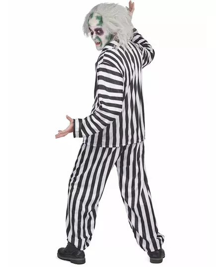 Verkleedkostuum Beetlejuice™voor heren, Maat: X-Large, image 4