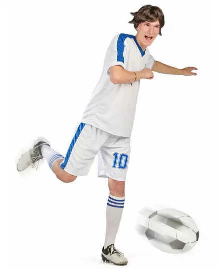 Voetbalaanvoerderskostuum voor heren, Maat: Medium, image 3