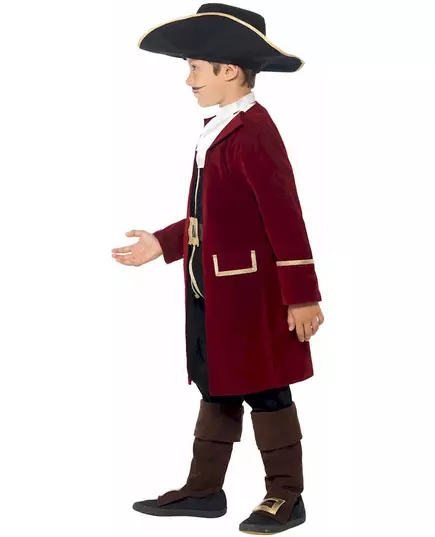 Déguisement capitaine pirate garçon, Taille: 10–12 ans (145/158 cm), image 4