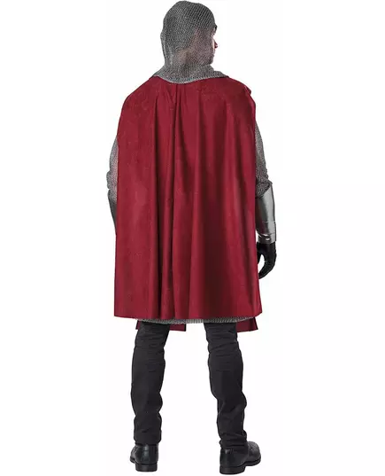 Déguisement chevalier rouge luxe adulte, Taille: Small/Medium, image 4
