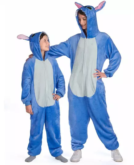 Déguisement créature extraterrestre bleue femme, Taille: Medium/Large, image 3