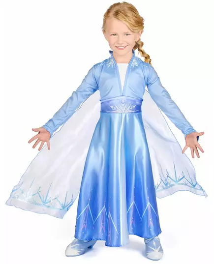 Elsa Frozen 2™ deluxe meisjeskostuum, Maat: 3–4 jaar (97–109 cm), image 3