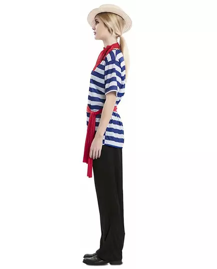 Déguisement gondolier adulte, Taille: Small (38), image 4