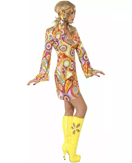 Hippie pak voor dames, Maat: Medium, image 4