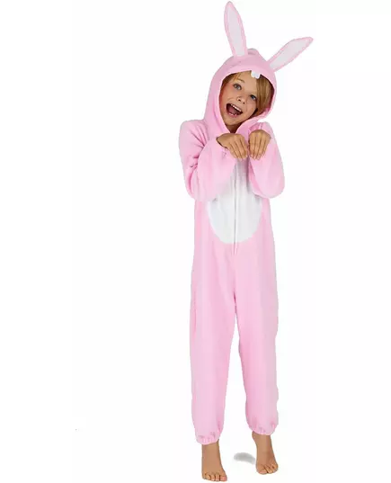 Déguisement Lapin Rose Enfant, Taille: 7–9 ans (M), image 4