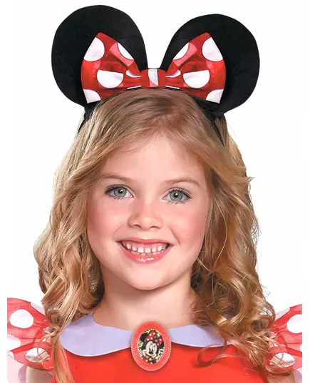 Klassiek rood kostuum Minnie™ voor meisjes, Maat: 3–4 jaar (97–109 cm), image 4