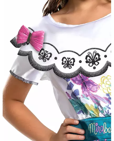 Déguisement Mirabel deluxe Encanto™ enfant, Taille: 5–6 ans (109–126 cm), image 4