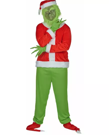 Groen Kerstmisbeest voor volwassenen, Maat: X-Large/XX-Large, image 3