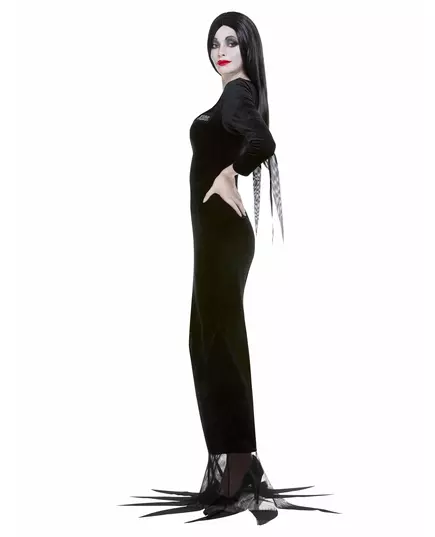 Déguisement Morticia Famille Addams™ femme, Taille: Small, image 4