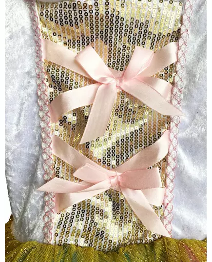 Déguisement Princesse Licorne lumineuse enfant, Taille: 8–10 ans (123 à 140 cm), image 3