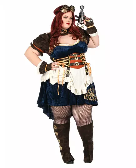 Steampunk kostuum voor dames, Maat: Large (42/44), image 4
