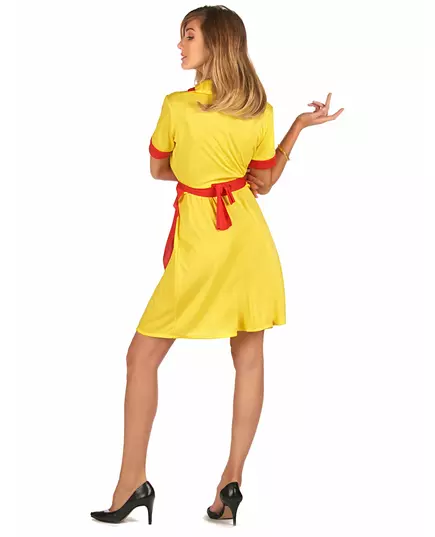 Déguisement serveuse diner US femme, Taille: Medium/Large, image 4