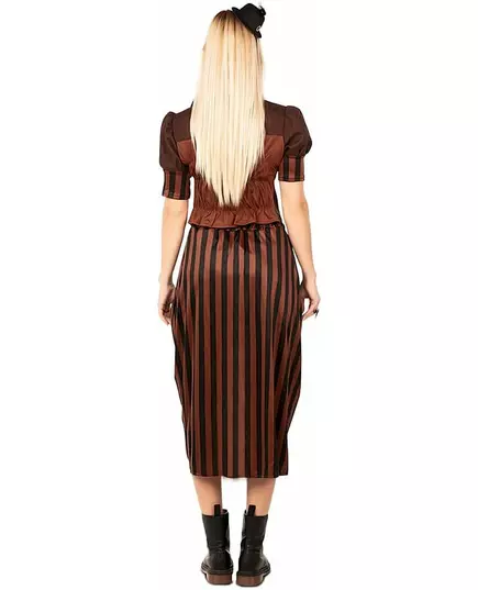 Steampunk Kostuum Vrouwen, Maat: X-Large (46), image 4