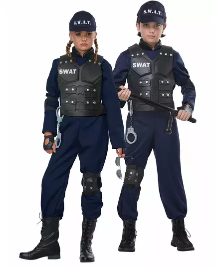 Luxe politievermomming voor kinderen, Maat: 8–10 jaar (140 cm), image 4