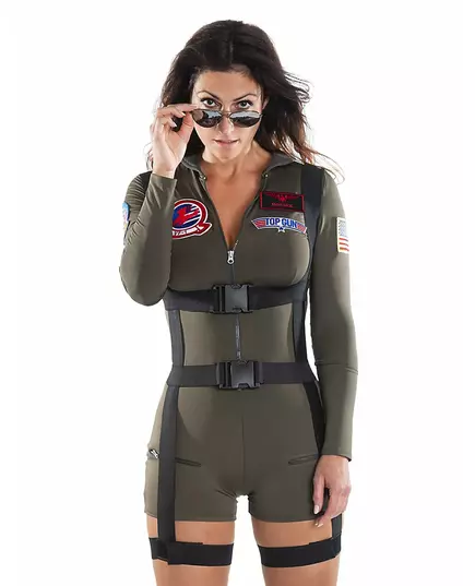 Déguisement Top Gun pour adulte, Taille: Medium, image 4