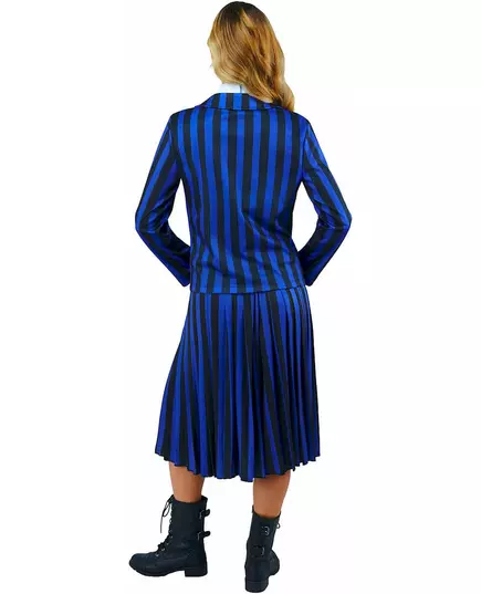 Vermomming schooluniform Enid Wednesday™ voor volwassenen, Maat: Medium, image 3