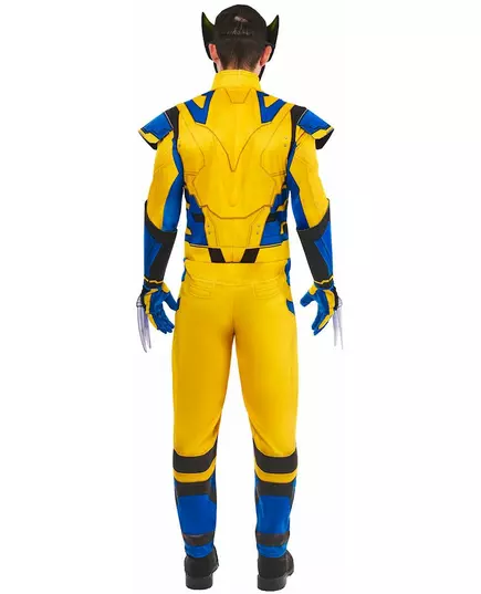 Wolverine kostuum voor volwassenen geel, Maat: Medium, image 3