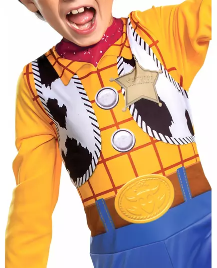 Woody vermomming - Toy Story™ klassiek voor kinderen, Maat: 5–6 jaar (109–126 cm), image 3