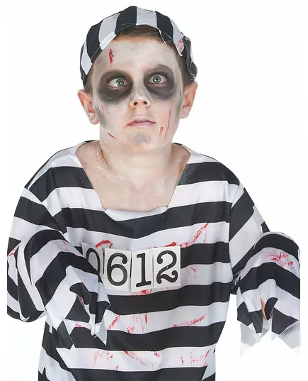 Gevangene zombie Halloween kostuum voor jongens, Maat: 13–15 jaar, image 4