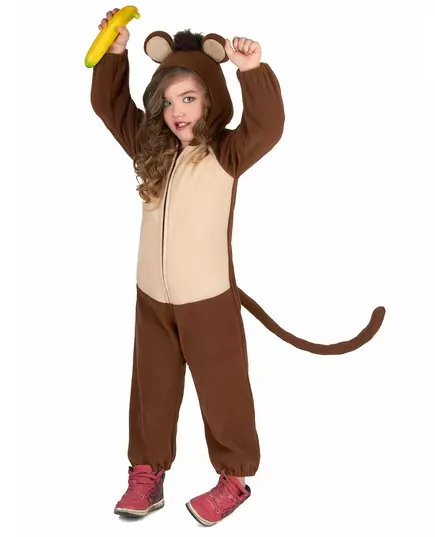 Aap outfit voor kinderen, Maat: 5–6 jaar (S), image 4