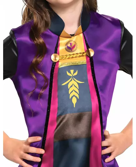 Anna Frozen 2™ Basis Meisjes kostuums, Maat: 3–4 jaar (97–109 cm), image 4