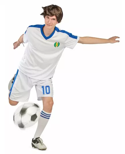 Déguisement capitaine de football homme, Taille: X-Large, image 4
