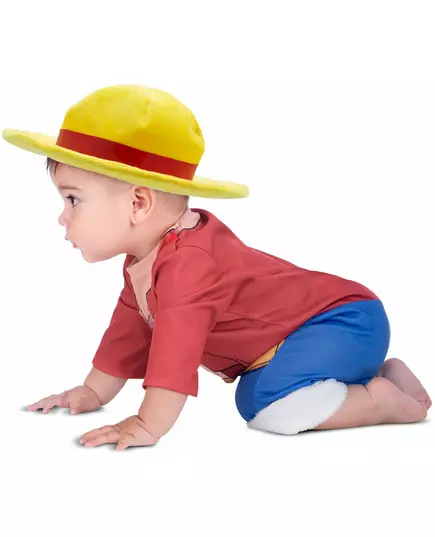 One Piece™ Luffy kostuum voor baby's, Maat: 3 jaar (92–104 cm), image 4