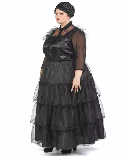 Déguisement robe de bal gothique grande taille femme, Taille: XX-Large, image 4