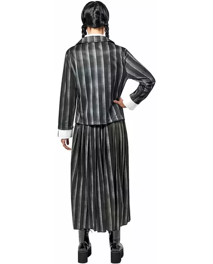 Schooluniform kostuum Wednesday Addams™ voor vrouwen, Maat: Small, image 4