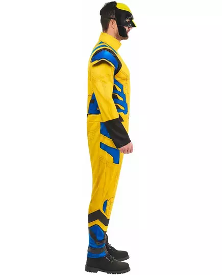 Wolverine kostuum voor volwassenen geel, Maat: Medium, image 4