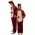 Déguisement kangourou marron adulte, Taille: Medium/Large