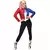Veste et t-shirt intégré Harley Quinn Suicide Squad™ femme, Taille: Large