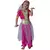 Déguisement danseuse orientale rose fille, Taille: 4–6 ans (110–120 cm)