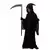 Déguisement faucheur noir enfant Halloween, Taille: 4–6 ans (110–120 cm)