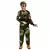 Déguisement militaire vert garçon, Taille: 4–6 ans (110–120 cm)