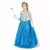 Déguisement et accessoires de princesse des glaces bleue fille, Taille: 10–12 ans