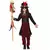 Mystieke voodoo vermomming voor meisjes, Maat: 5–6 jaar (110–115 cm)