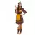 Bruine indianen kostuum voor vrouwen, Maat: Medium/Large