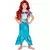 Déguisement Ariel la Petite Sirène™ basique fille, Taille: 7–8 ans (124–136 cm)