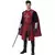 Déguisement chevalier rouge luxe adulte, Taille: Large/X-Large