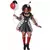 Déguisement clown psycho robe grande taille femme, Taille: XX-Large (46/48)