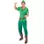 Déguisement homme du pays imaginaire vert, Taille: Medium