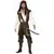 Déguisement pirate marron homme, Taille: Medium