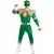 Power Ranger kokstuum volwassen groen, Maat: Large