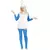 Déguisement robe nain bleu femme, Taille: Large (42–44)
